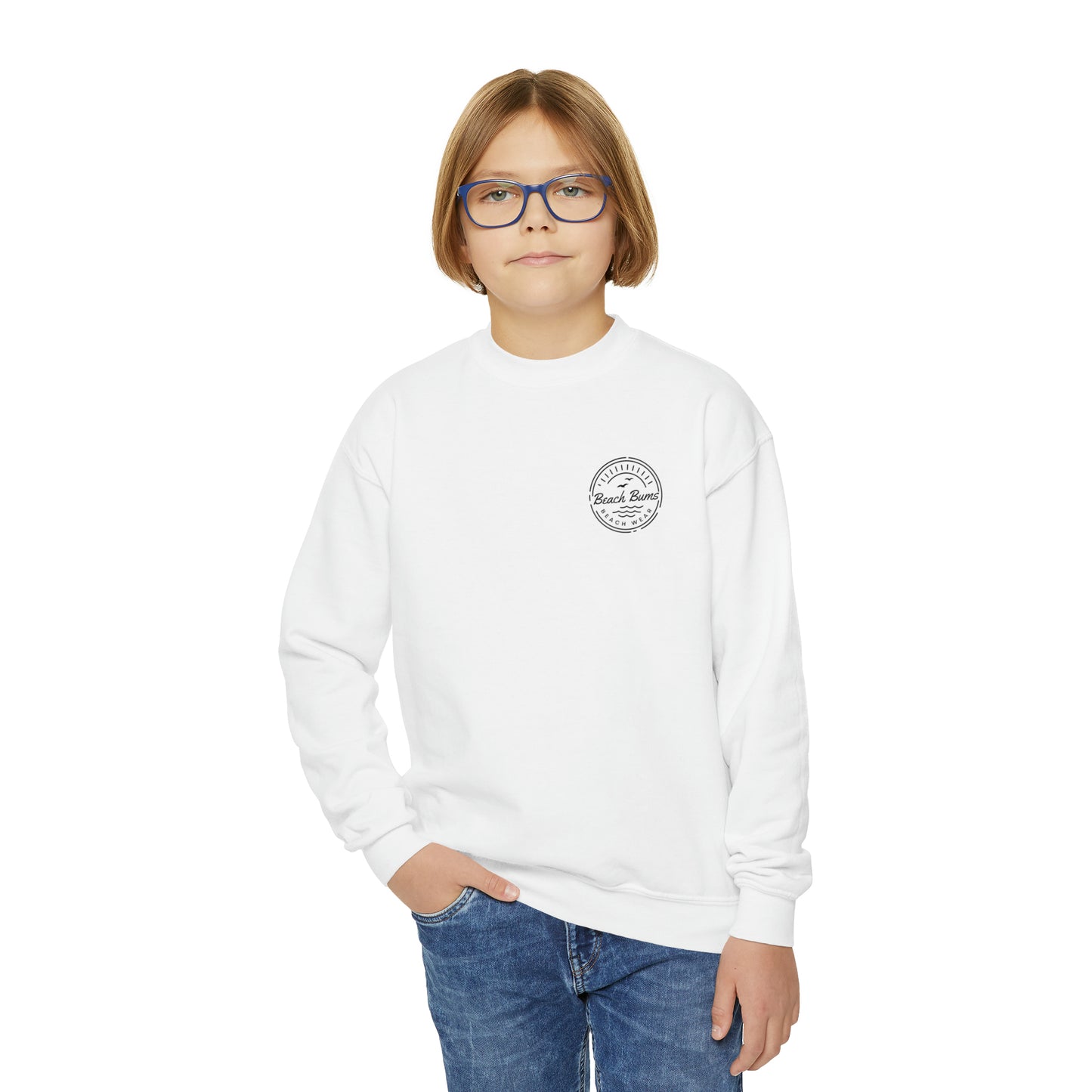 "Surfing Paradise" Youth Crewneck